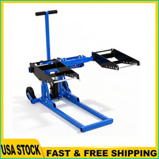550 Lbs Adjustable Zero Turn Lawn Mower Atv Hydraulic Lift Jack With 1m Straps 550 Lbs Adjustable Zero Turn Lawn Mower Atv Hydraulic Lift Jack With 1m Straps