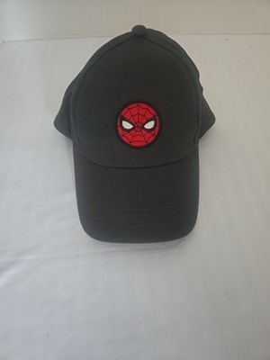 Marvel Spider-Man Hat YOUTH BOYS Dark Gray Snap Back Cap Adjustable