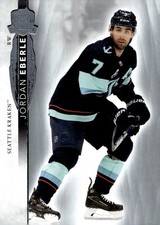 Jordan Eberle Seattle Kraken NHL 2021 The Cup Upper Deck BLANK Back No Number