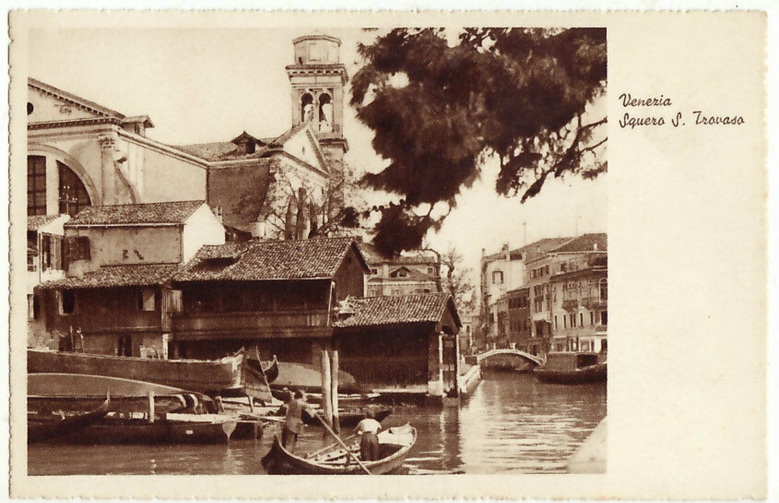 VENEZIA - SQUERO S. TROVASO - F.P. -15934-