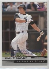 2005 Leaf Team Checklist Blue Press Proof 39/75 Magglio Ordonez #277 1h1