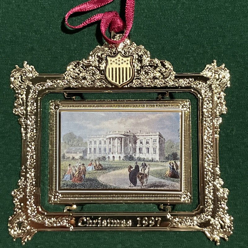 1997 The White House Historical Association Christmas Ornament - Near Mint Cond