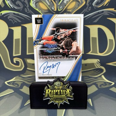 Rey Mysterio WWE Panini Immaculate 2023 Signature Moves Auto /49 #IS-RMY
