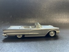 Vintage Amt 1960 Ford Thunderbird Skirted Gray Model Car Dealer Promo Car