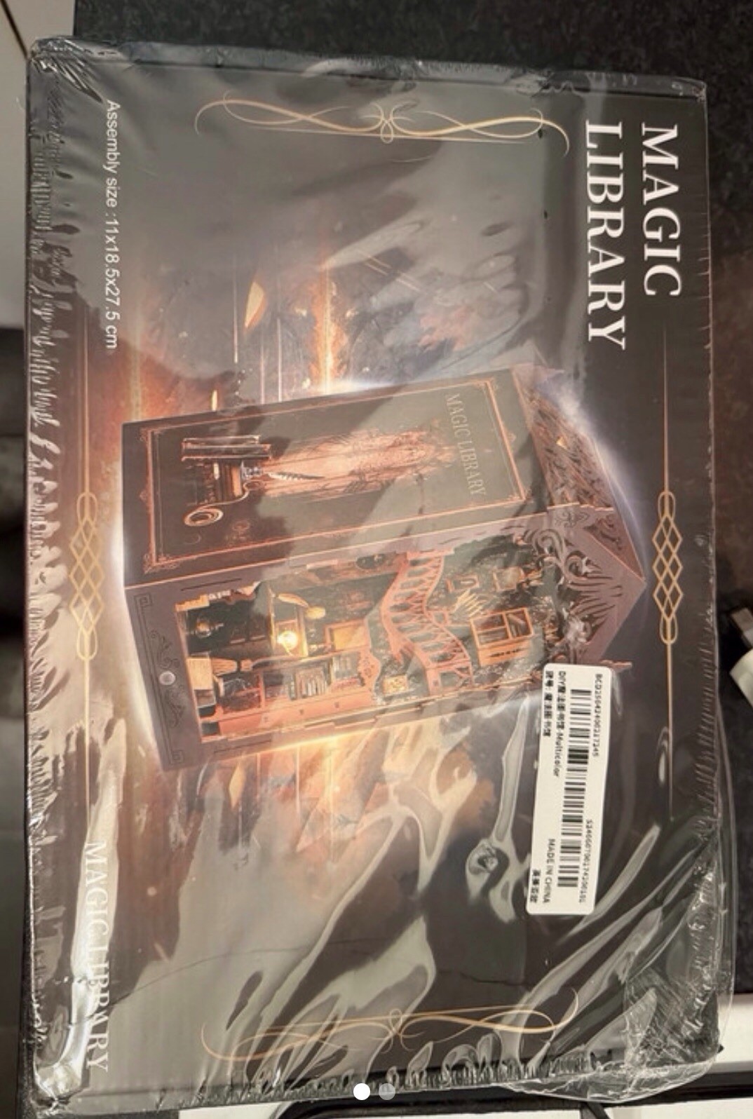 Magic Book Nook Library Kit DIY Book Nook