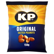 KP Original Salted Peanuts 150g (Q)