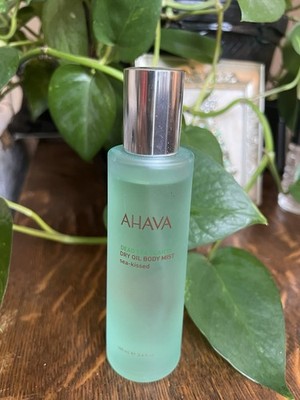AHAVA Deadsea Plants Dry Oil Body Mist Sea-Kissed 3.4 fl. oz. / 100 No Box