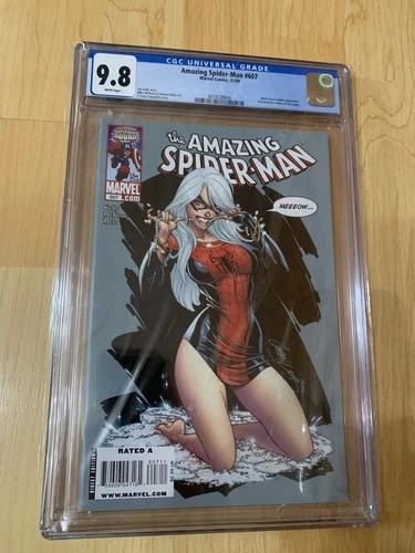 AMAZING SPIDER-MAN #607 CGC 9.8 - WHITE *J. SCOTT CAMPBELL COVER* HIGH GRADE