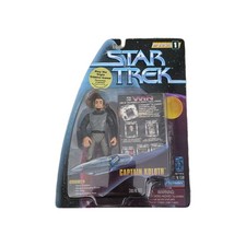 VTG 1997 Playmates STAR TREK Warp Factor Series CAPTAIN KOLOTH Action Figure NIB