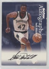 1999-00 Skybox Premium Autographics Sam Mitchell Auto 04dh