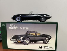 1/18 AUTOart Millennium JAGUAR E-TYPE ROADSTER DARK GREEN NEW IN BOX