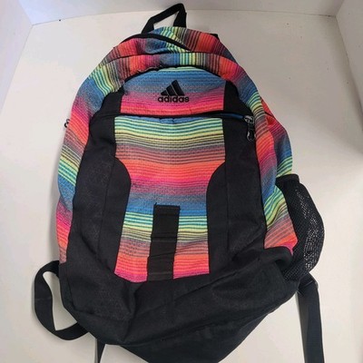 Adidas Multi colored backpack, several pockets, Very Nice