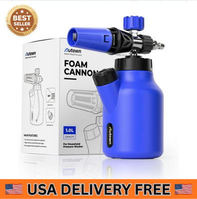 #ad Foam Cannon up to 3000 PSI Pressure Washer Foam Cannon with 1 4#x27;#x27; Quick Connect $21.69