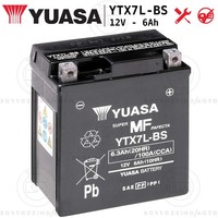 Batterie Yuasa YTX7L-BS Versiegelt 12V 6Ah Suzuki GZ Marauder 125 1998-2011