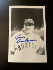 Lou Boudreau  Boston Red Sox 3.5x5.5 In Photo Post Card
