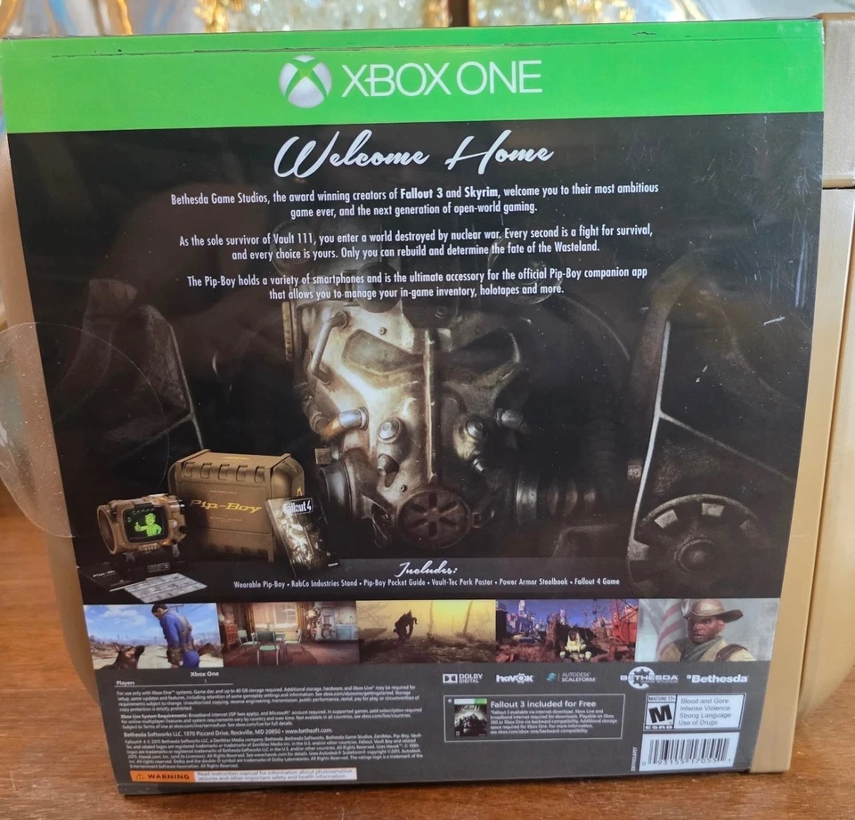 Fallout 4 Pip-Boy Collector's Edition Microsoft Xbox One Sealed New - Image 3 of 3