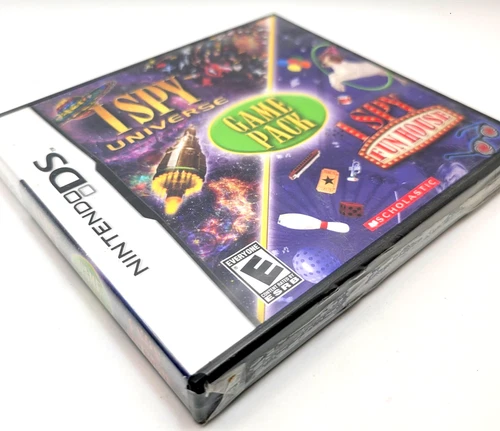 I Spy Universe & I Spy Fun House Game Pack (Nintendo DS, 2012) - NEW SEALED