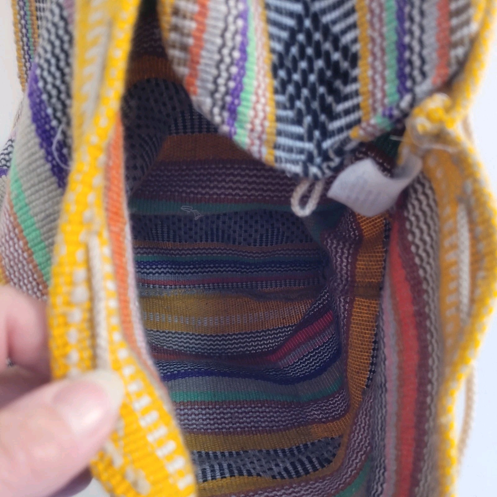 Pinzon Large Backpack Multicolor Aztec Mexican Dr… - image 10