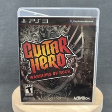 PlayStation 3 - Guitar Hero: Warriors of Rock - Complete - Refurbished, Excellen