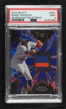 2024 Panini Select Sparks Blue Prizm 40/49 Ronny Mauricio #SPK-RM PSA 9 MINT 8d2