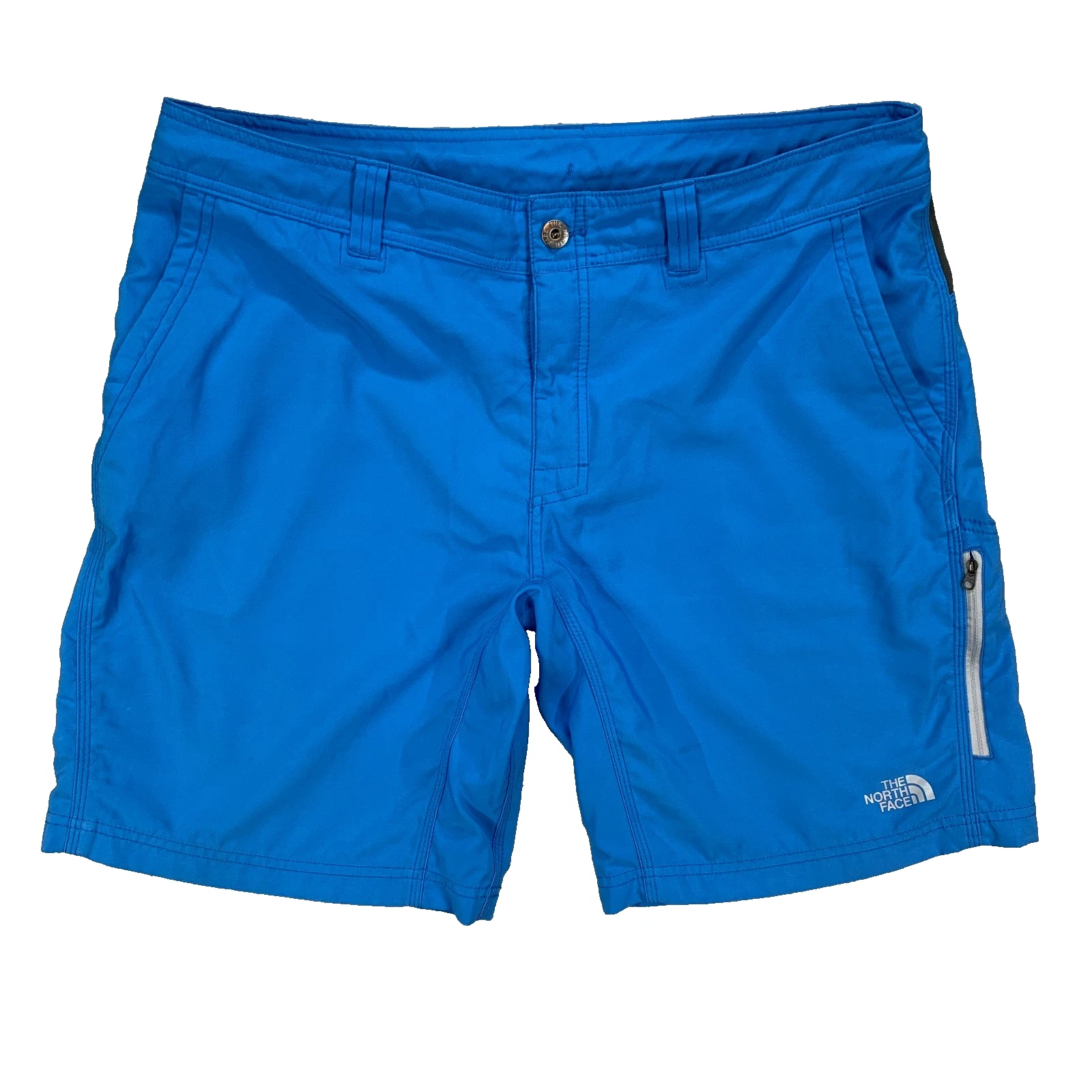 The North Face Blue Classic Outdoor Golf Hiking Shorts Size Men's 38