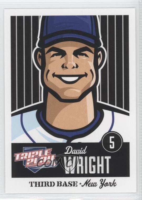 2012 Panini Triple Play David Wright #52 0s5