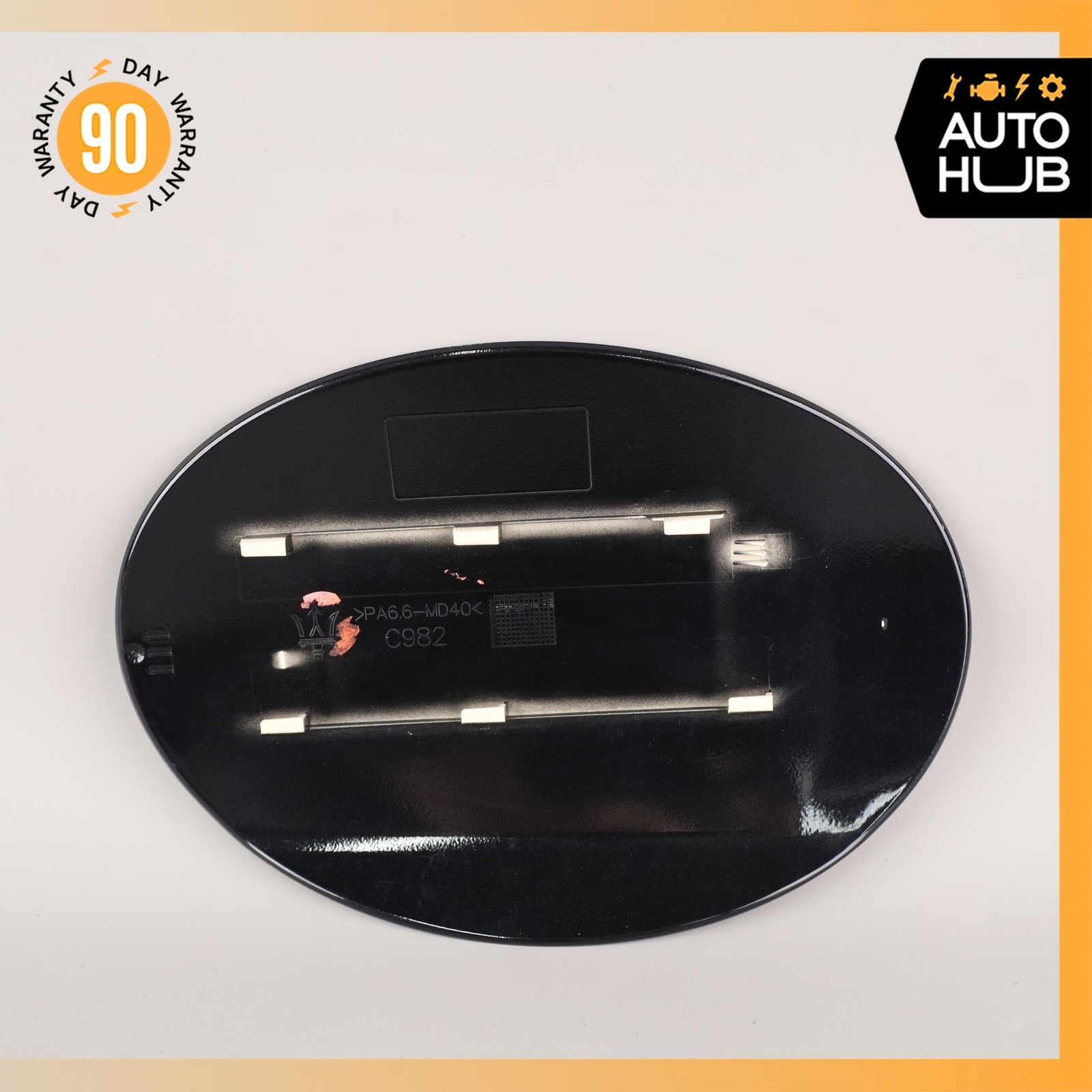 14-22 Maserati Ghibli M157 Fuel Gas Tank Lid Door Cover Black OEM