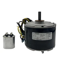1/4HP Condenser Fan Motor 208-230V 1100RPM with Capacitor - Replaces Genteq, Day