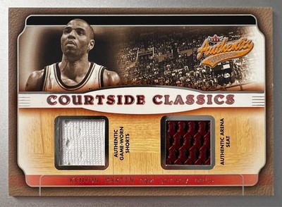Kenyon Martin 2001-02 Fleer Authentix NBA Courtside Classics Patch #CC-KM Nets