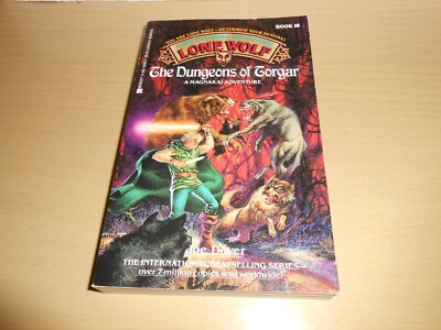Lone Wolf Solo CYOA #10 The Dungeons of Torgar Dever & Williams!