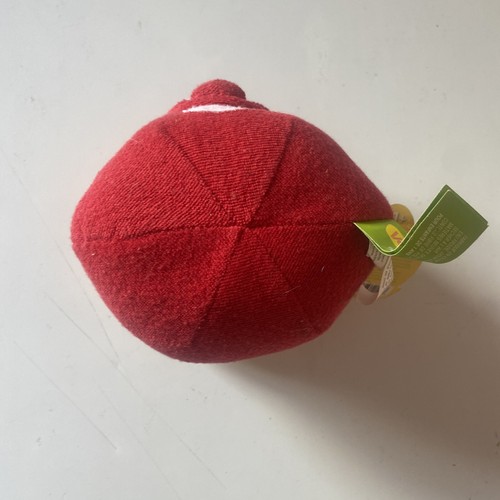 Bob el tomate, peluche vegetariano (2011) juguete suave, figura modelo, sombrero amarillo - Imagen 4 de 7