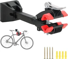 Wall Mounted Bicycle Repair Stand | Foldable Heavy Duty Maintenance Rack Worksta