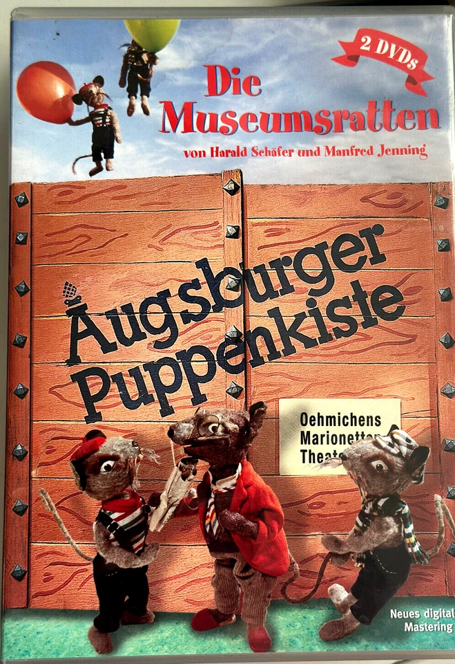 Augsburger Puppenkiste -Die Museumsratten - DVD sehr gut - Bild 1 von 1