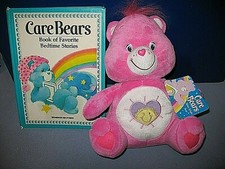 Care Bear 11'' Shine Brite Plush Doll Nanco 2006  Hardcover Book 1984.