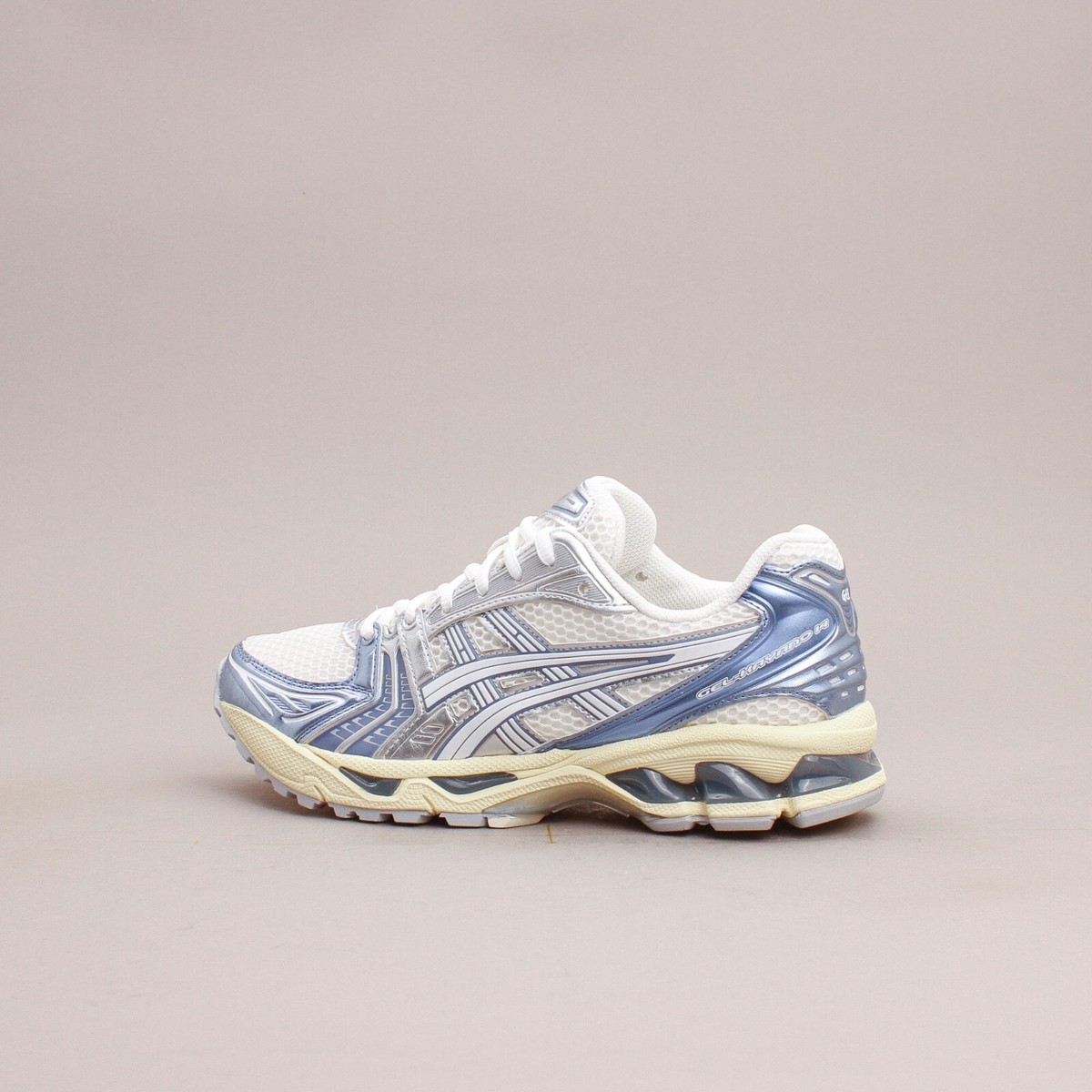 【美品】ASICS GEL-KAYANO 14 CREAM/DENIM BLUE ASICS GEL-KAYANO 14 CREAM DENIM BLUE – PRIVATE SNEAKERS