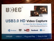 UCEC USB 3.0 HD Video Capture 1080p60 STREAM AND RECORD