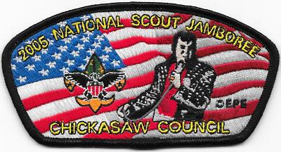 Chickasaw Council Strip 2005 National Jamboree CSP SAP Boy Scouts of America BSA