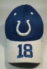 PEYTON MANNING 18 INDIANAPOLIS COLTS Hat Reebok NFL Team YOUTH Adjustable