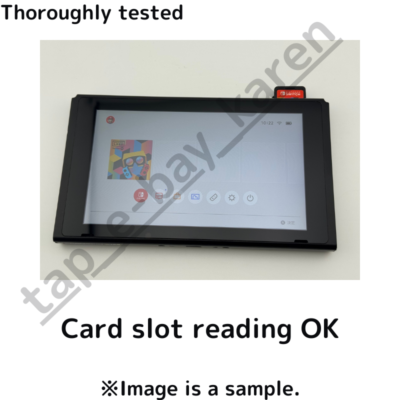 XAJ40008333458】Nintendo Switch Console Only V1 HAC-001 UNPATCHED