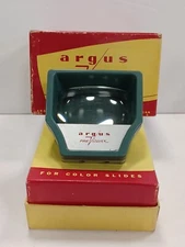 Vintage ARGUS PREVIEWER for Color SLIDES in Original BOX 