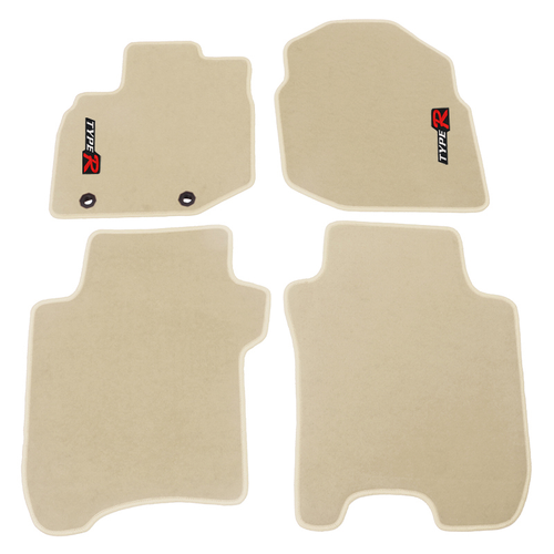 Aero-Designer Black Carpet Floor Mats – Fits 2019-2025 Nissan Altima, Front & Rear Set