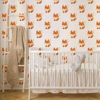 10M Vlies Tapeten Rollen Kinderzimmer Waldtiere Tiere FüChse FüChschen Xxl 4146