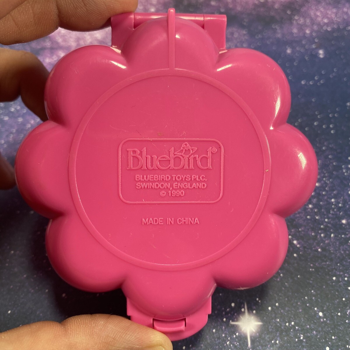 Vintage 1990 Polly Pocket Pink Flower. Mr Fry's Restaurant | eBay