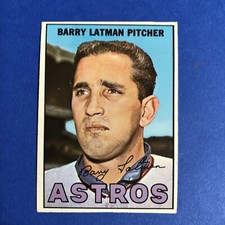 1967 Topps  Barry Latman EX Houston Astros #28 Shipping $0.99
