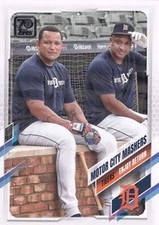 #152 Motor City Mashers - Detroit Tigers - 2021 Topps Baseball
