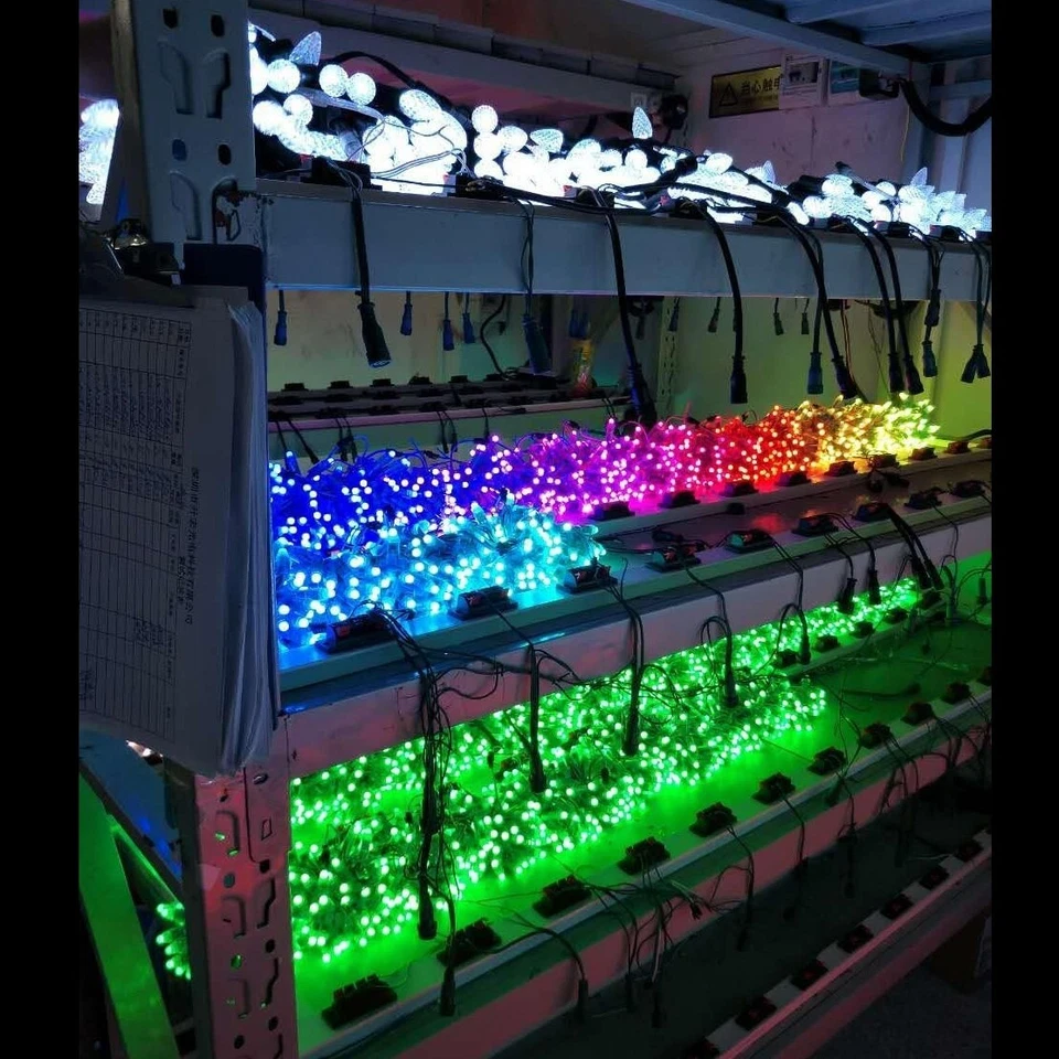 50pcs/Set DC12V 12MM WS2811 RGB Pixels Digital Individually Addressable Diffused - image 3 of 4