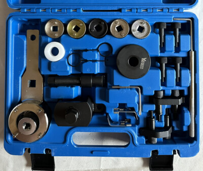 Yuesstloo Camshaft Crankshaft Engine Timing Tool Kit, 23PCS Set