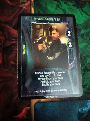 Aliens vs Predator AvP CCG TCG: Black Marketer