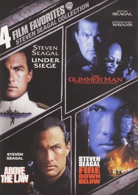 Under Siege / The Glimmer Man / Above the Law / Fire Down Below - Steven Seagal