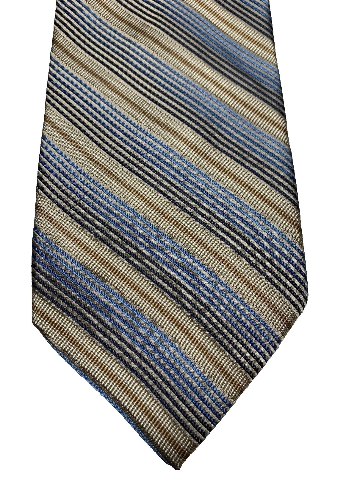 Kenneth Cole Striped 100% Silk Ties for Men